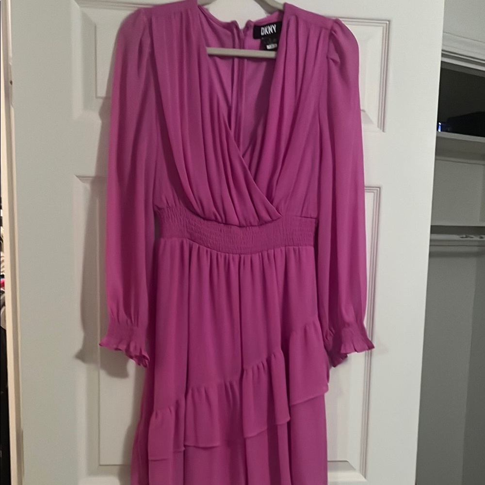 DKNY Women's Pink Dress